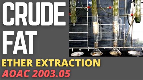 aoac gravimetric methods for crude fat|crude fat determination pdf.